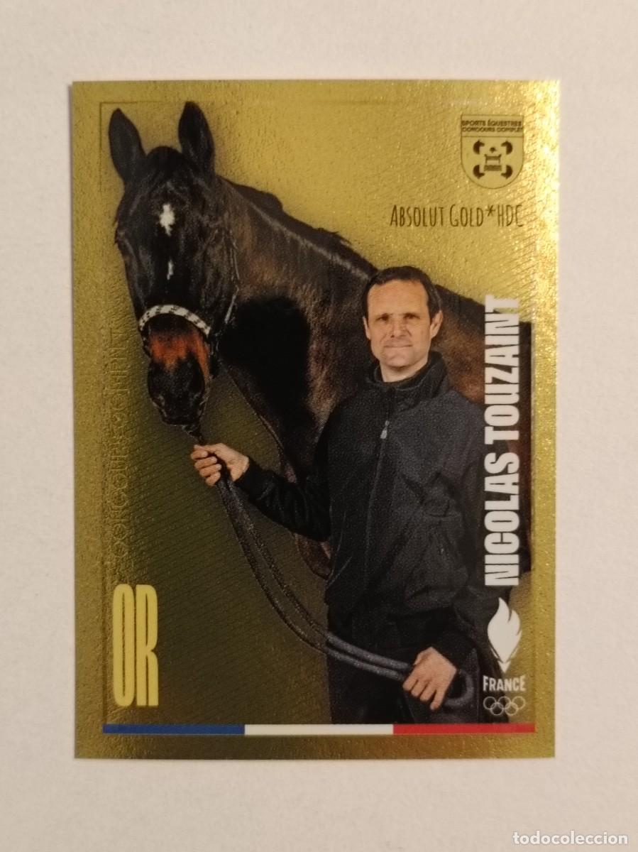 Coleccionismo deportivo: #328 TOUZAINT (EQUITACION) OFICIAL EQUIPO FRANCIA JUEGOS OLIMPICOS PARIS 2024 PANINI