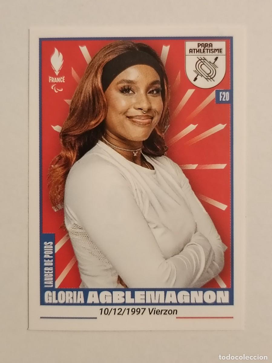 Coleccionismo deportivo: #329 AGBLEMAGNON (PARAOL. ATLETISMO) OFICIAL EQUIPO FRANCIA JUEGOS OLIMPICOS PARIS 2024 PANINI