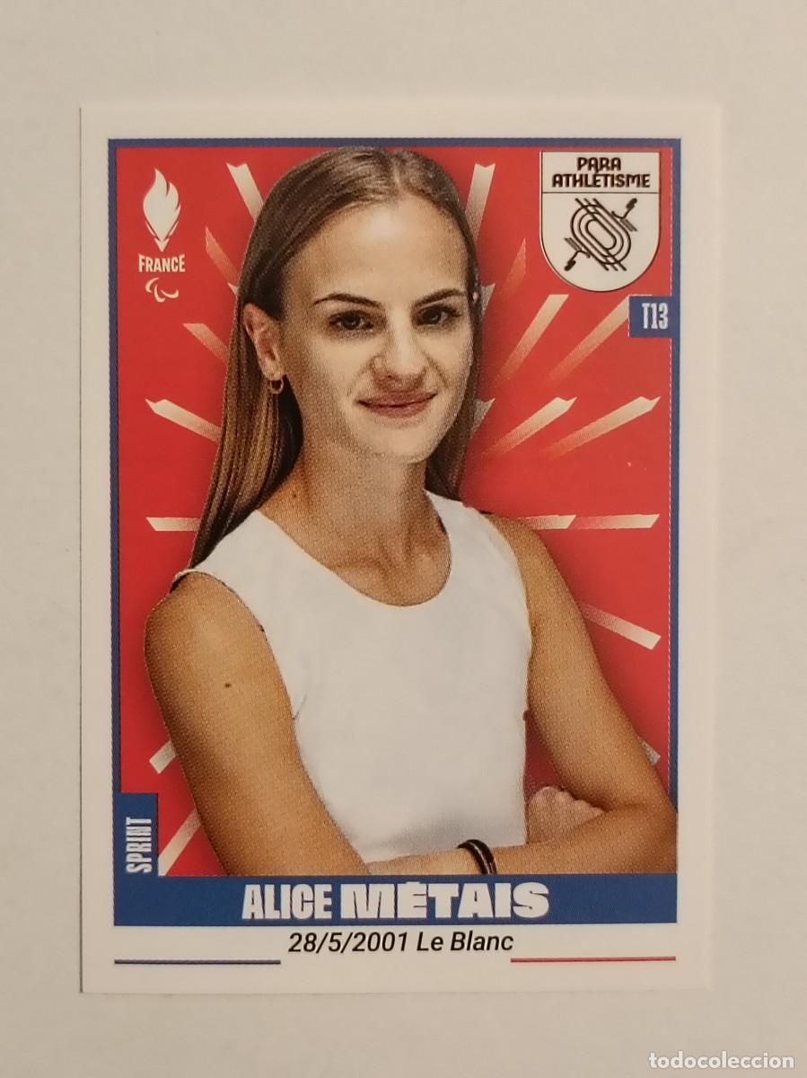 Coleccionismo deportivo: #331 METAIS (PARAOL. ATLETISMO) OFICIAL EQUIPO FRANCIA JUEGOS OLIMPICOS PARIS 2024 PANINI