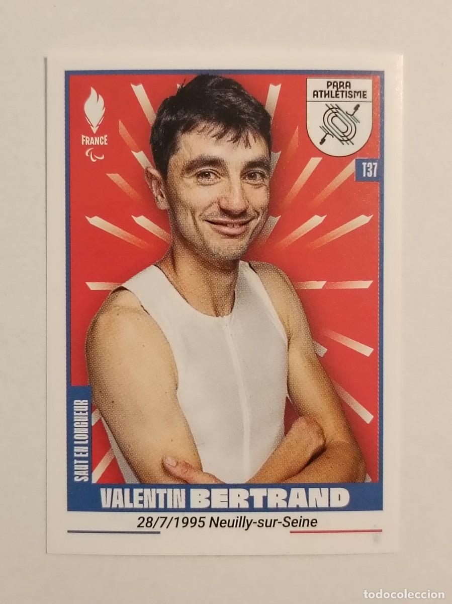 Coleccionismo deportivo: #334 BERTRAND (PARAOL. ATLETISMO) OFICIAL EQUIPO FRANCIA JUEGOS OLIMPICOS PARIS 2024 PANINI