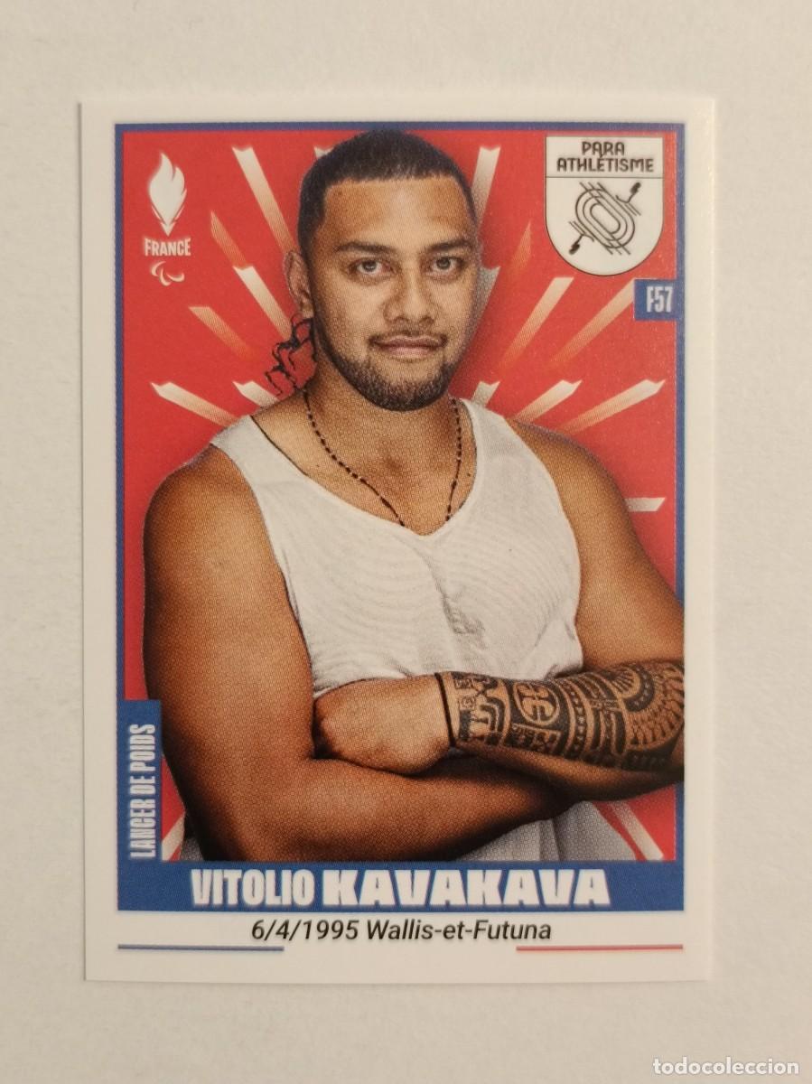 Coleccionismo deportivo: #336 KAVAKAVA (PARAOL. ATLETISMO) OFICIAL EQUIPO FRANCIA JUEGOS OLIMPICOS PARIS 2024 PANINI