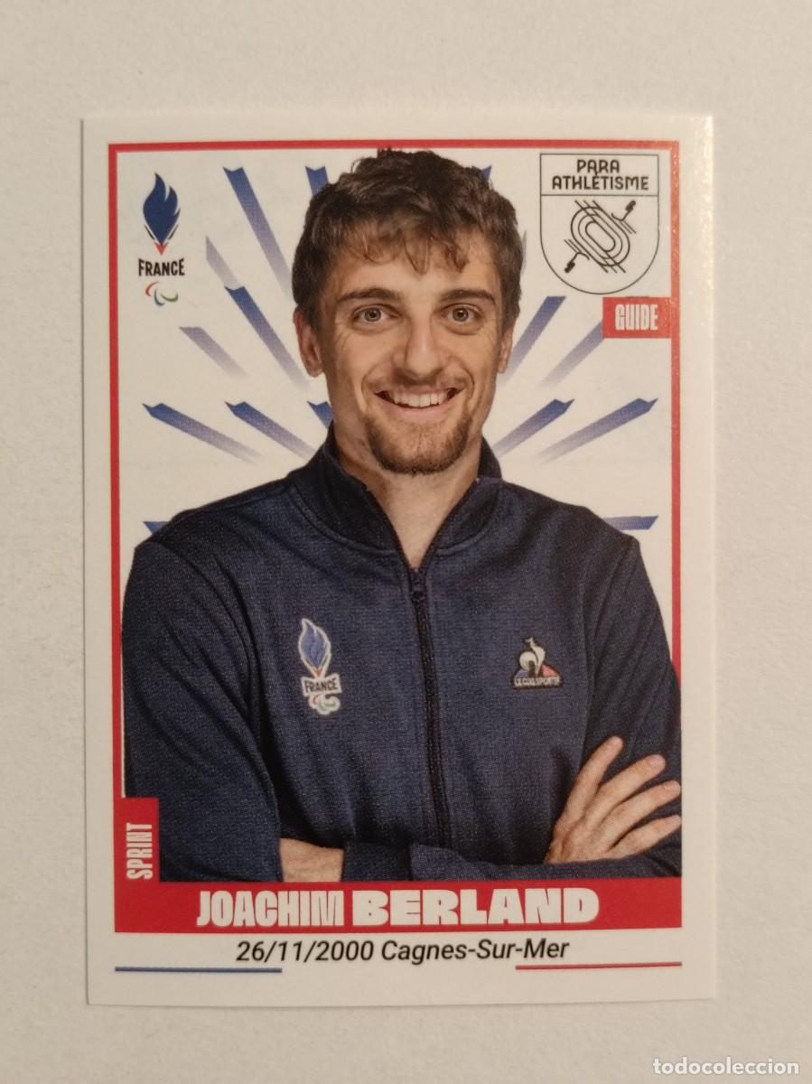 Coleccionismo deportivo: #338 BERLAND (PARAOL. ATLETISMO) OFICIAL EQUIPO FRANCIA JUEGOS OLIMPICOS PARIS 2024 PANINI