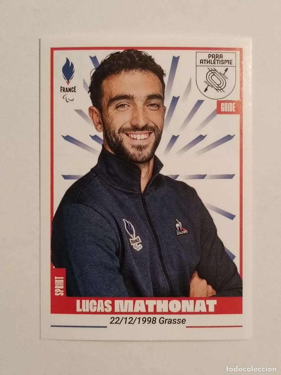 Coleccionismo deportivo: #339 MATHONAT (PARAOL. ATLETISMO) OFICIAL EQUIPO FRANCIA JUEGOS OLIMPICOS PARIS 2024 PANINI