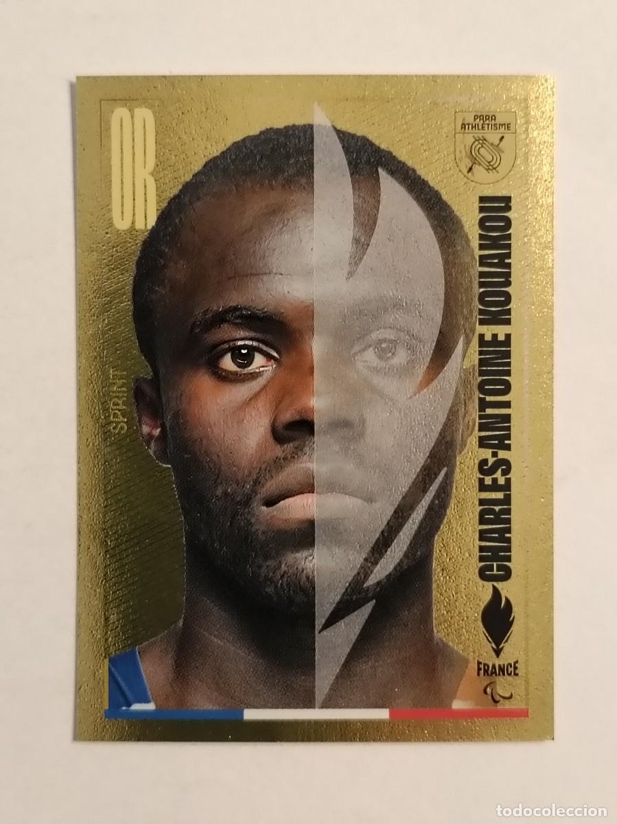 Coleccionismo deportivo: #340 KOUAKOU (PARAOL. ATLETISMO) OFICIAL EQUIPO FRANCIA JUEGOS OLIMPICOS PARIS 2024 PANINI