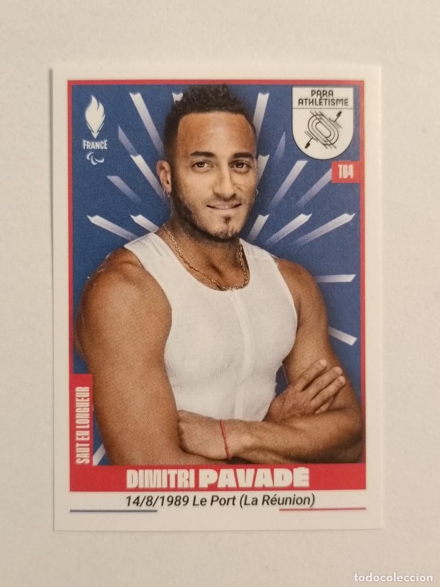 Coleccionismo deportivo: #343 PAVADE (PARAOL. ATLETISMO) OFICIAL EQUIPO FRANCIA JUEGOS OLIMPICOS PARIS 2024 PANINI