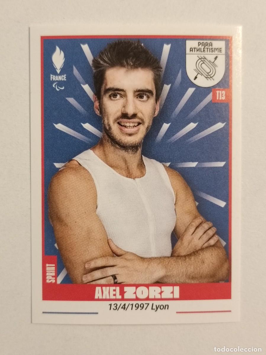 Coleccionismo deportivo: #344 ZORZI (PARAOL. ATLETISMO) OFICIAL EQUIPO FRANCIA JUEGOS OLIMPICOS PARIS 2024 PANINI