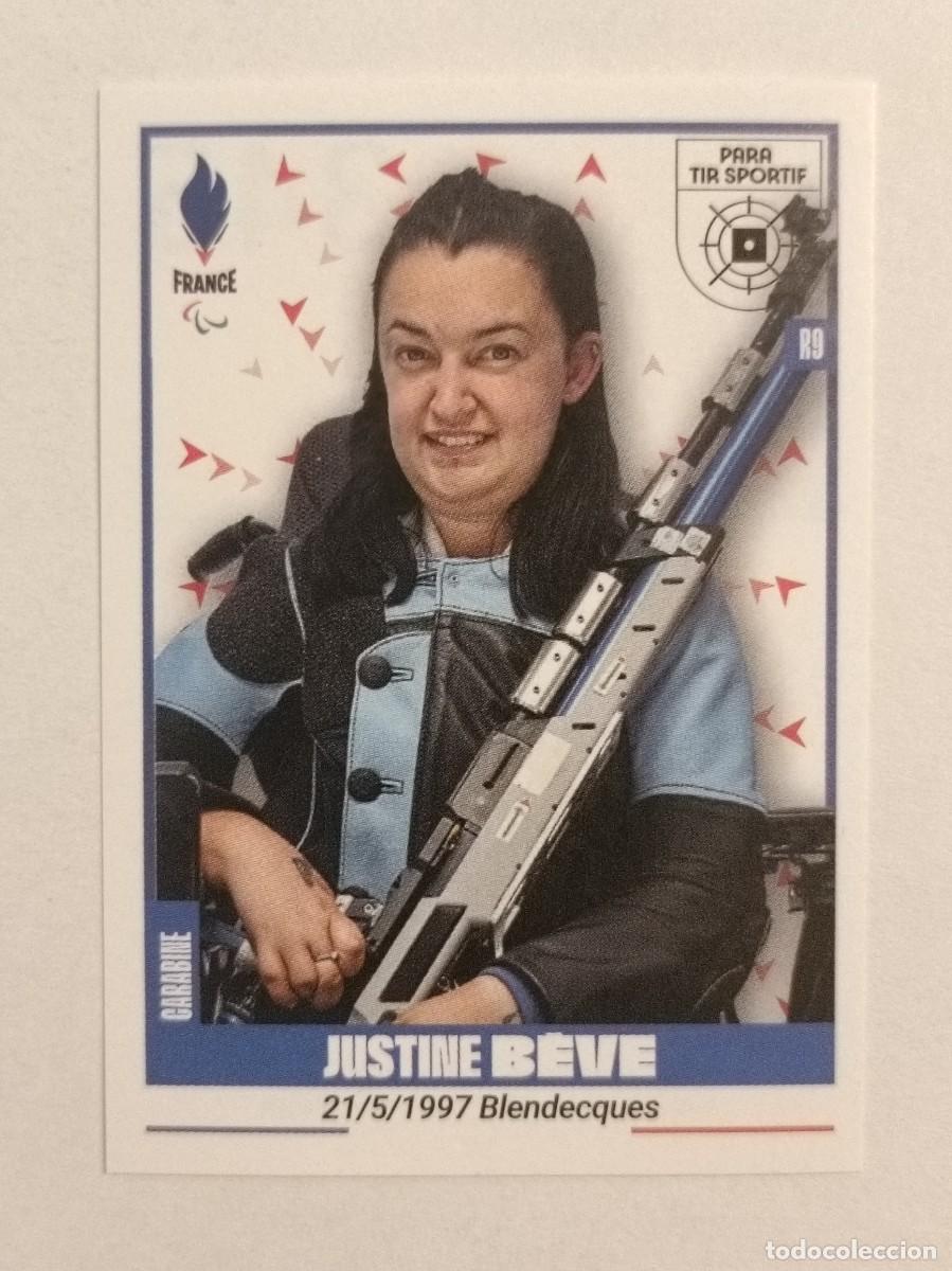 Coleccionismo deportivo: #345 BEVE (PARAOL. TIRO) OFICIAL EQUIPO FRANCIA JUEGOS OLIMPICOS PARIS 2024 PANINI