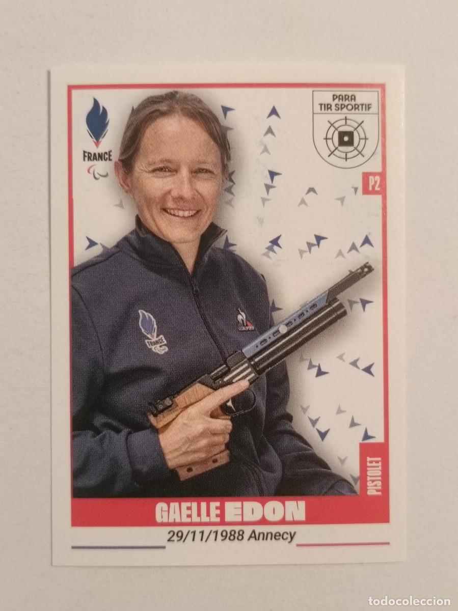 Coleccionismo deportivo: #346 EDON (PARAOL. TIRO) OFICIAL EQUIPO FRANCIA JUEGOS OLIMPICOS PARIS 2024 PANINI