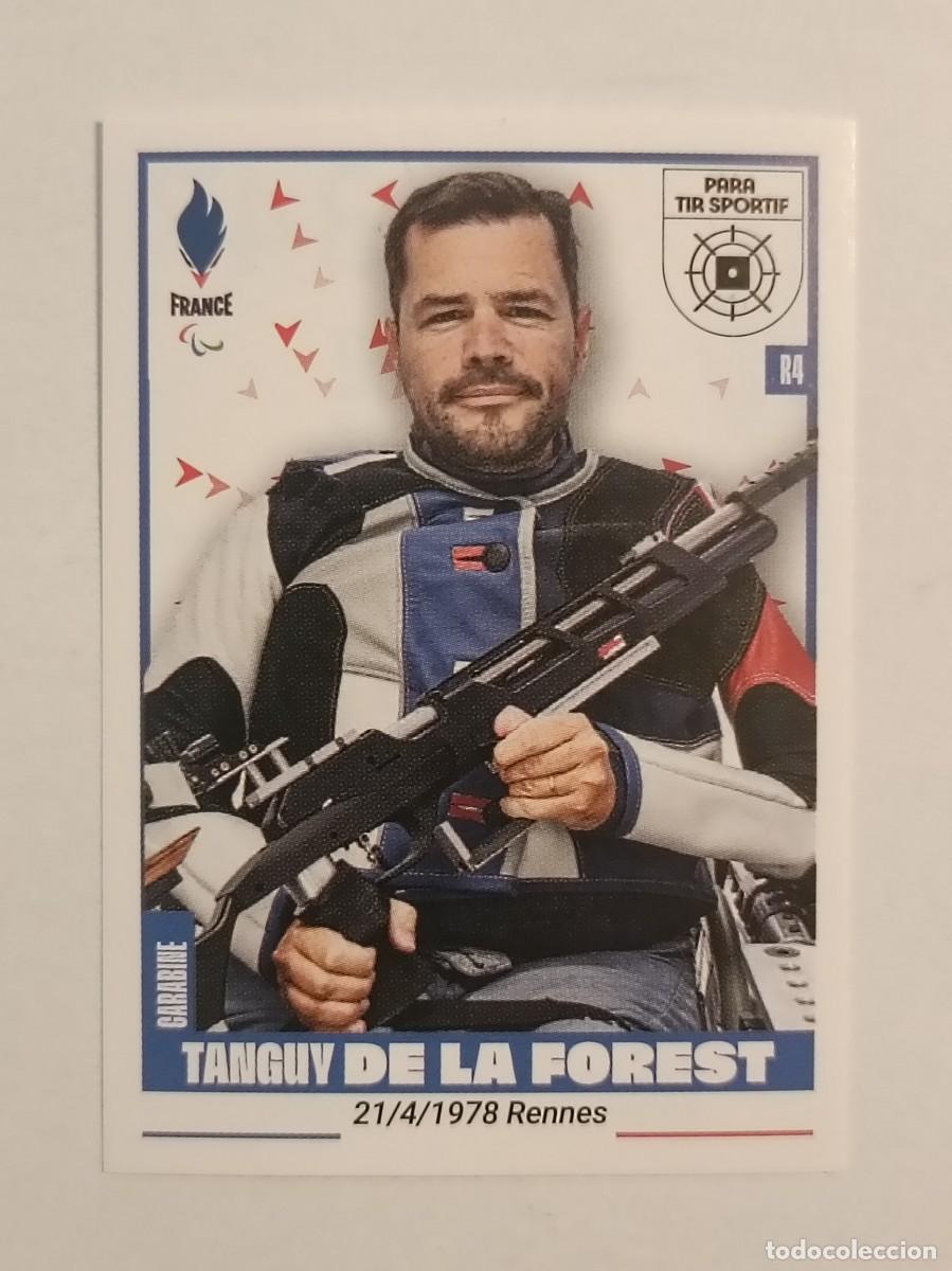 Coleccionismo deportivo: #347 DE LA FOREST (PARAOL. TIRO) OFICIAL EQUIPO FRANCIA JUEGOS OLIMPICOS PARIS 2024 PANINI