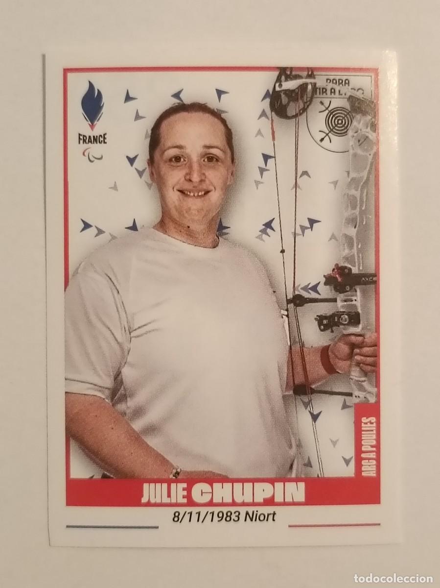 Coleccionismo deportivo: #349 CHUPIN (PARAOL. TIRO CON ARCO) OFICIAL EQUIPO FRANCIA JUEGOS OLIMPICOS PARIS 2024 PANINI