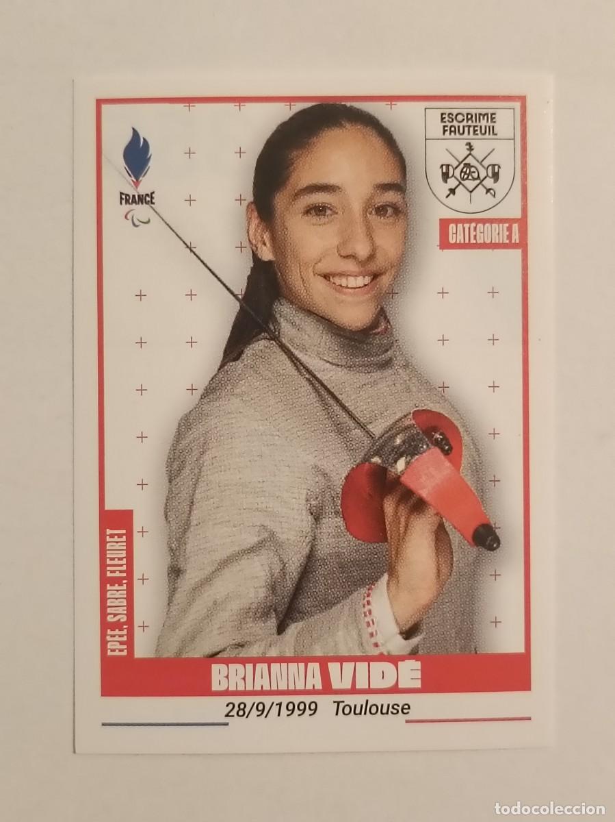 Coleccionismo deportivo: #353 VIDE (ESGRIMA SILLA RUEDAS) OFICIAL EQUIPO FRANCIA JUEGOS OLIMPICOS PARIS 2024 PANINI