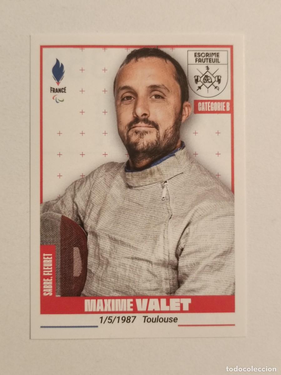 Coleccionismo deportivo: #356 VALET (ESGRIMA SILLA RUEDAS) OFICIAL EQUIPO FRANCIA JUEGOS OLIMPICOS PARIS 2024 PANINI