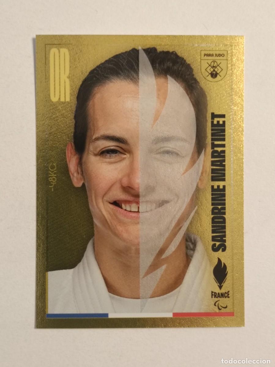Coleccionismo deportivo: #360 MARTINET (PARAOL. JUDO) OFICIAL EQUIPO FRANCIA JUEGOS OLIMPICOS PARIS 2024 PANINI