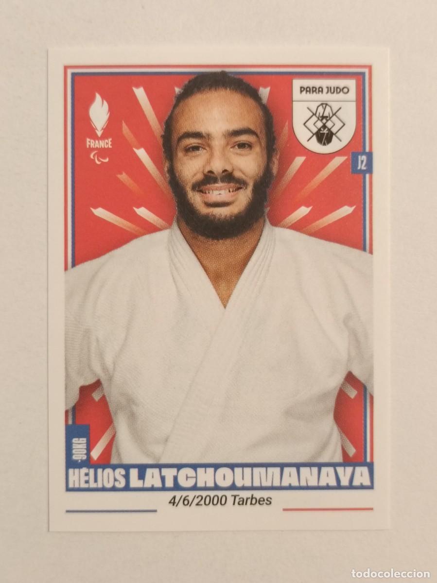 Coleccionismo deportivo: #362 LATCHOUMANAYA (PARAOL. JUDO) OFICIAL EQUIPO FRANCIA JUEGOS OLIMPICOS PARIS 2024 PANINI