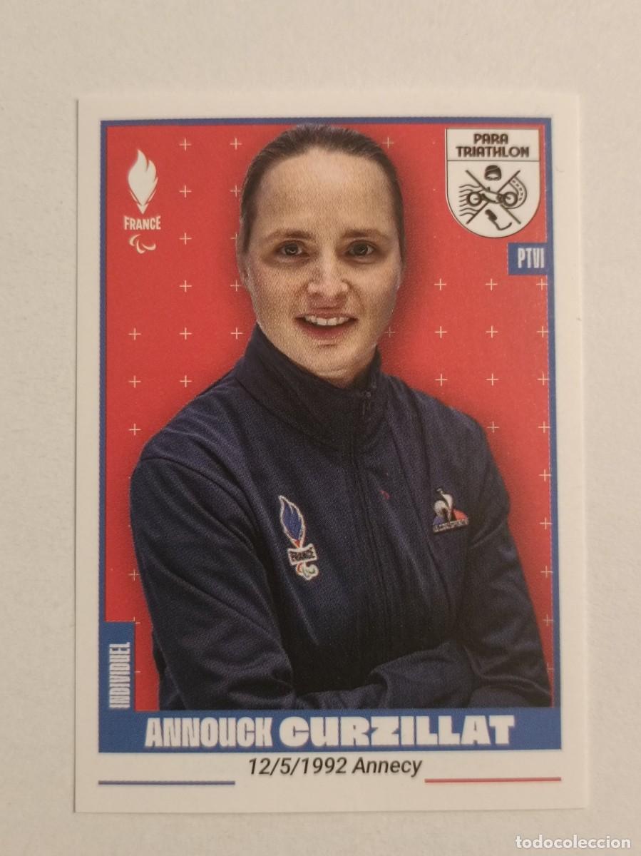 Coleccionismo deportivo: #366 CURZILLAT (PARAOL. TRIATLON) OFICIAL EQUIPO FRANCIA JUEGOS OLIMPICOS PARIS 2024 PANINI
