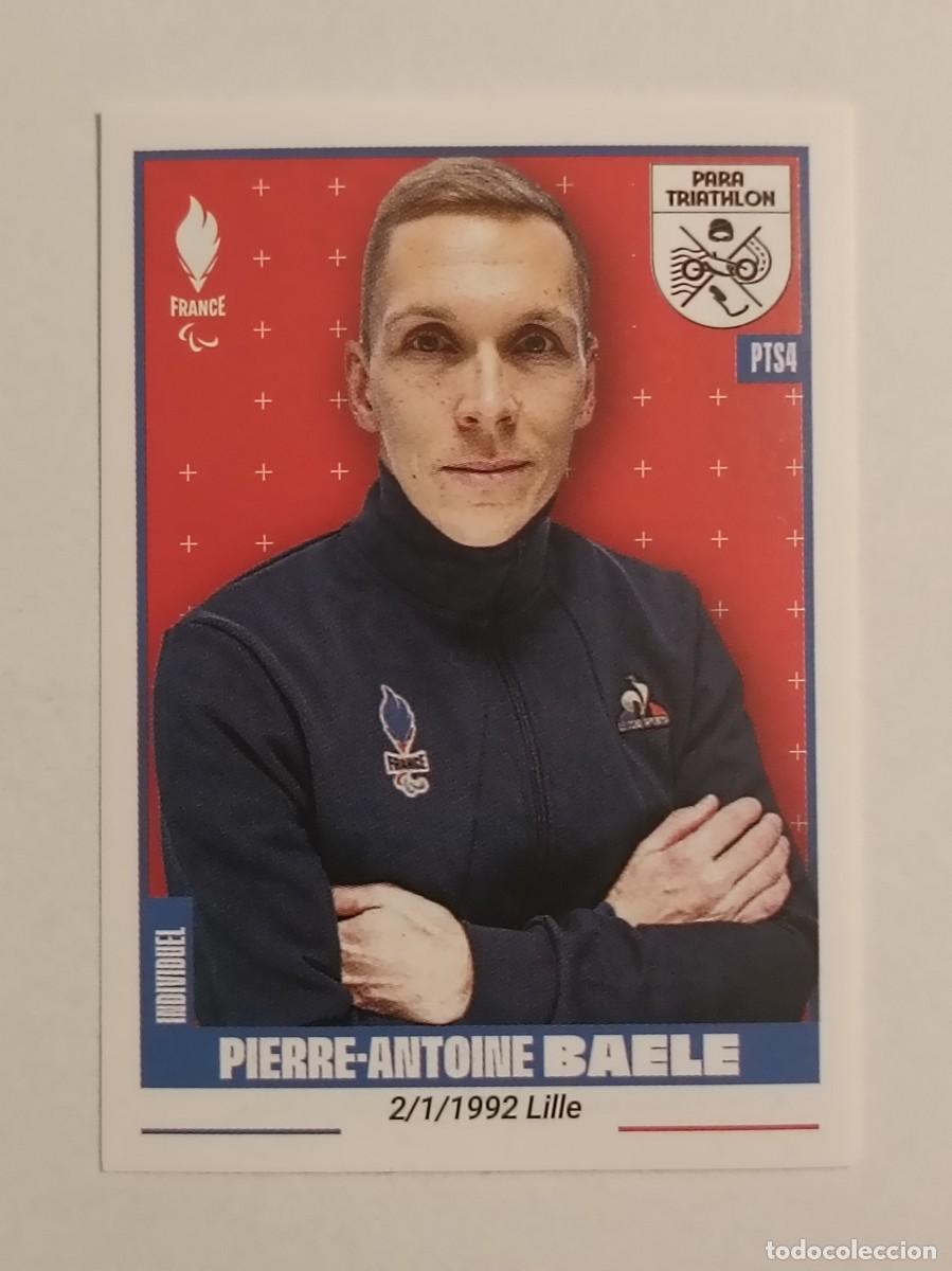 Coleccionismo deportivo: #370 BAELE (PARAOL. TRIATLON) OFICIAL EQUIPO FRANCIA JUEGOS OLIMPICOS PARIS 2024 PANINI