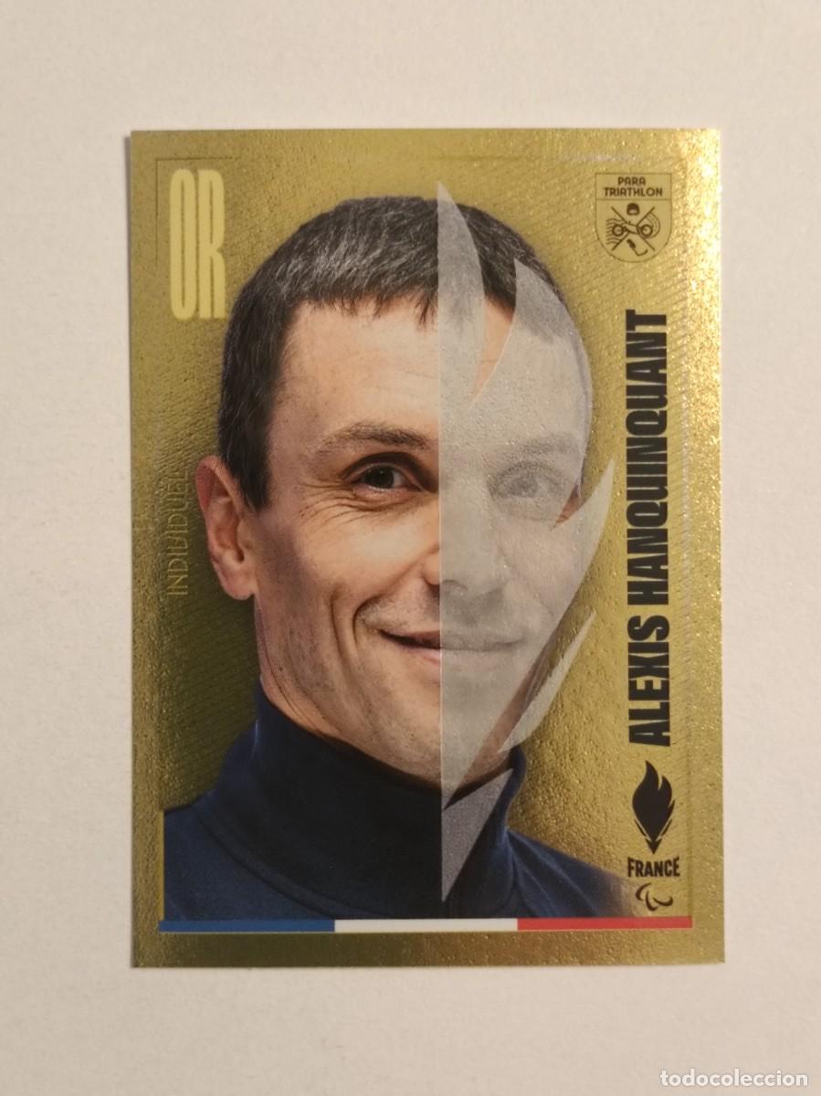Coleccionismo deportivo: #371 HANQUINQUANT (PARAOL. TRIATLON) OFICIAL EQUIPO FRANCIA JUEGOS OLIMPICOS PARIS 2024 PANINI