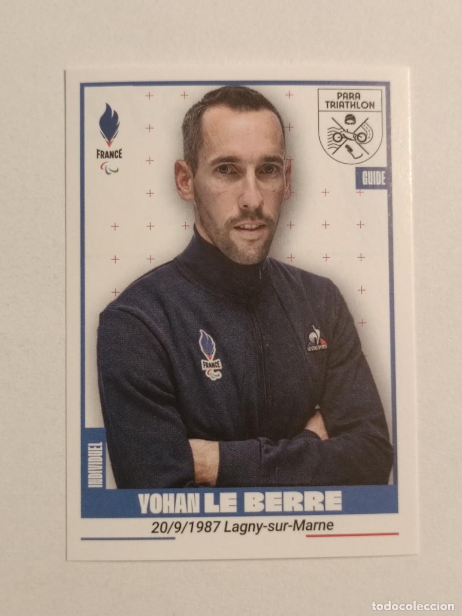 Coleccionismo deportivo: #372 LE BERRE (PARAOL. TRIATLON) OFICIAL EQUIPO FRANCIA JUEGOS OLIMPICOS PARIS 2024 PANINI