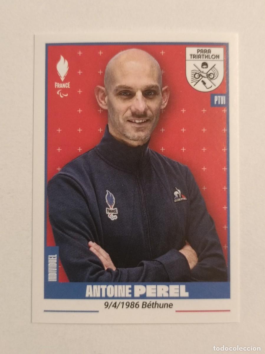 Coleccionismo deportivo: #373 PEREL (PARAOL. TRIATLON) OFICIAL EQUIPO FRANCIA JUEGOS OLIMPICOS PARIS 2024 PANINI