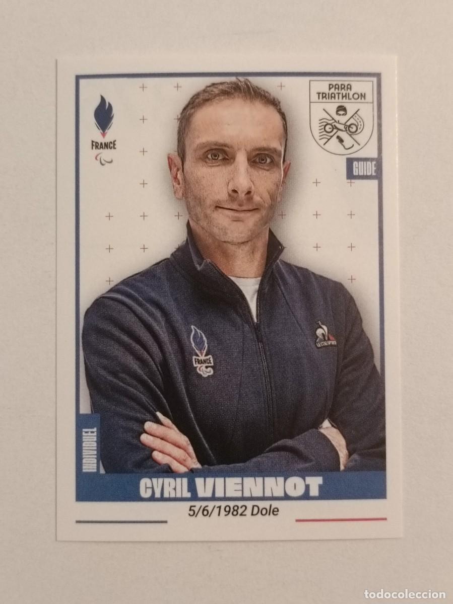 Coleccionismo deportivo: #376 VIENNOT (PARAOL. TRIATLON) OFICIAL EQUIPO FRANCIA JUEGOS OLIMPICOS PARIS 2024 PANINI
