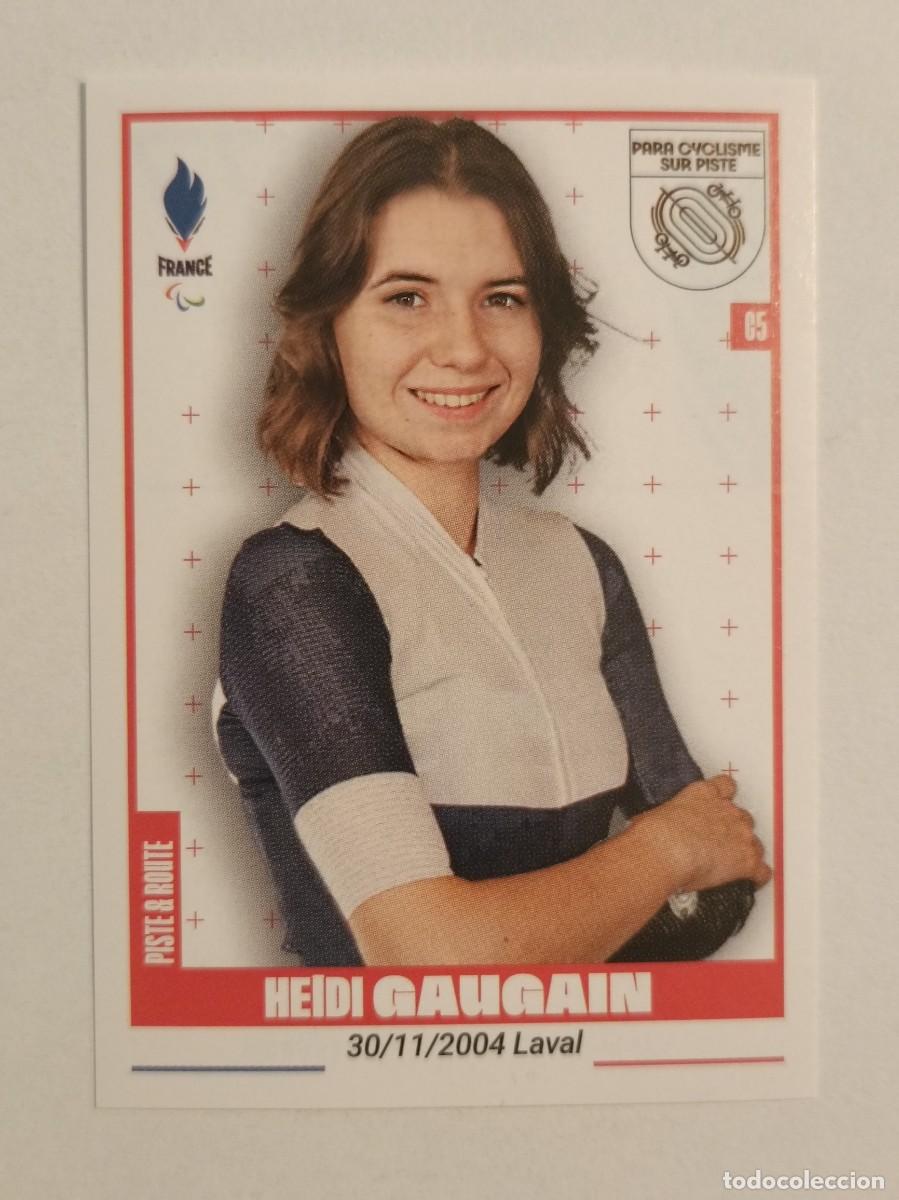 Coleccionismo deportivo: #377 GAUGAIN (PARAOL. CICLISMO PISTA) OFICIAL EQUIPO FRANCIA JUEGOS OLIMPICOS PARIS 2024 PANINI