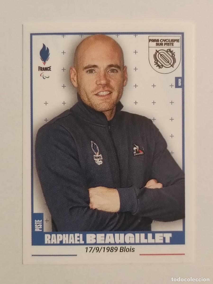 Coleccionismo deportivo: #379 BEAUGILLET (PARAOL. CICLISMO PISTA) OFICIAL EQUIPO FRANCIA JUEGOS OLIMPICOS PARIS 2024 PANINI
