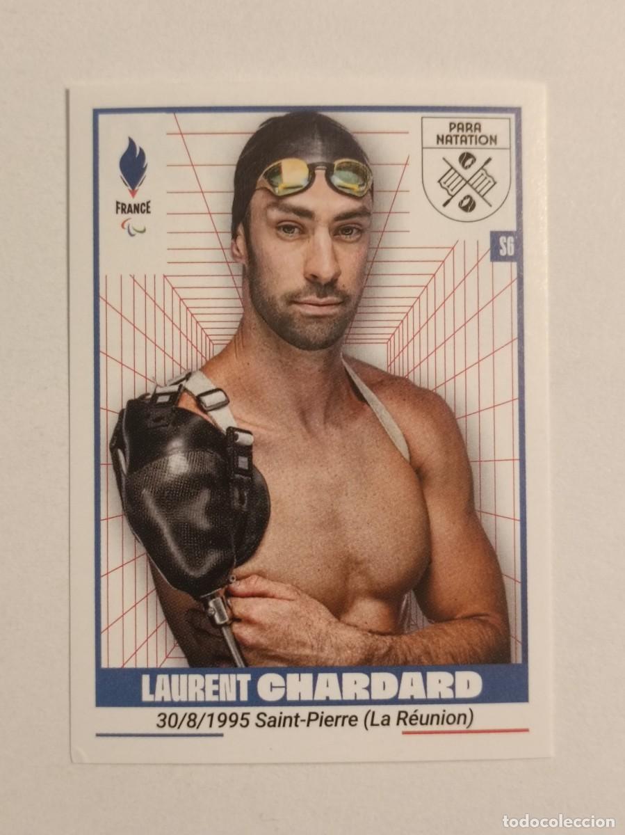 Coleccionismo deportivo: #390 CHARDARD (PARAOL. NATACION) OFICIAL EQUIPO FRANCIA JUEGOS OLIMPICOS PARIS 2024 PANINI