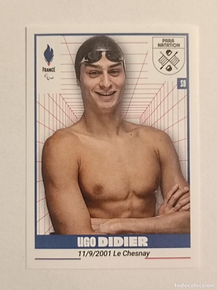 Coleccionismo deportivo: #391 DIDIER (PARAOL. NATACION) OFICIAL EQUIPO FRANCIA JUEGOS OLIMPICOS PARIS 2024 PANINI