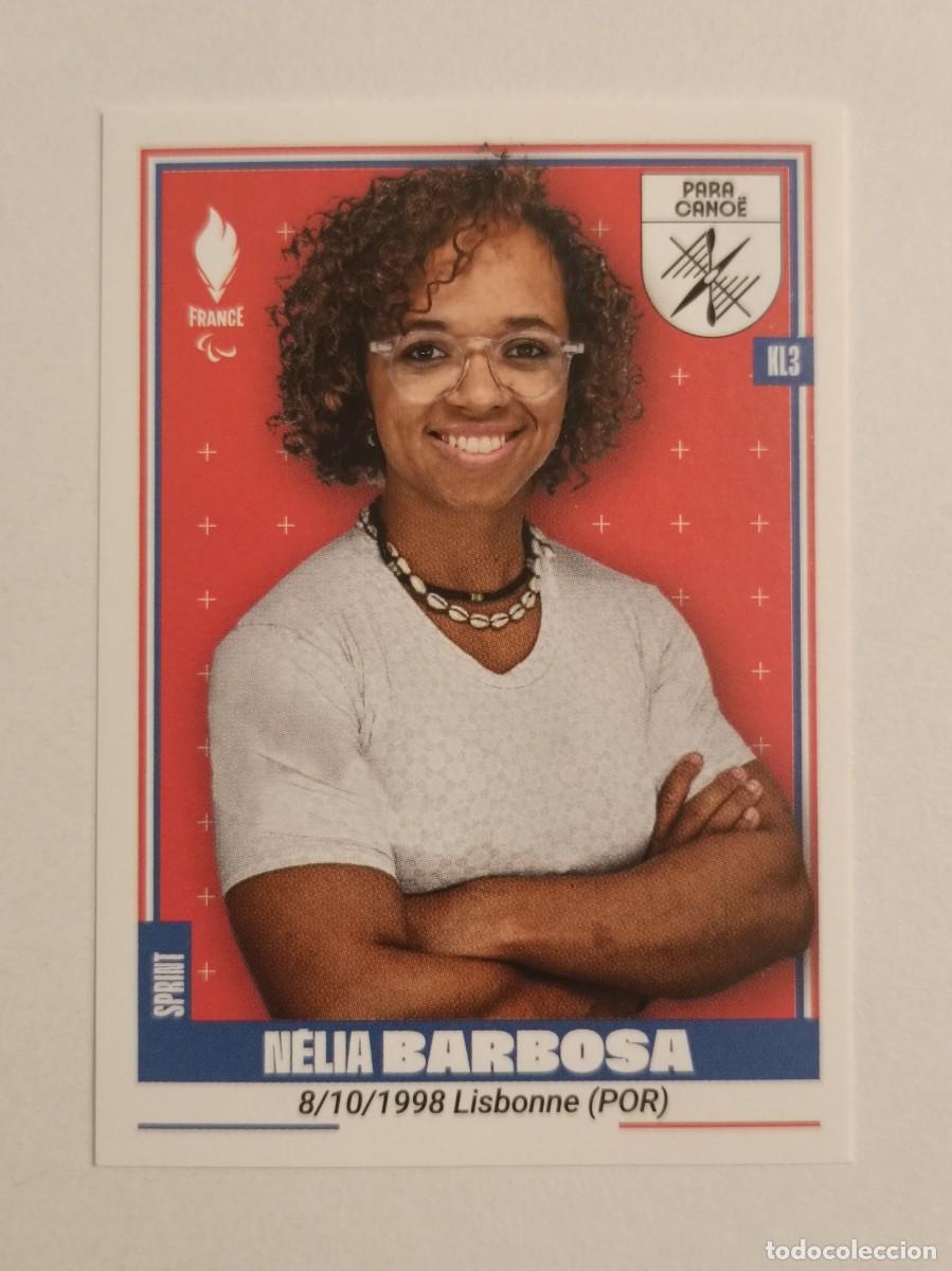 Coleccionismo deportivo: #399 BARBOSA (PARAOL. KAYAK) OFICIAL EQUIPO FRANCIA JUEGOS OLIMPICOS PARIS 2024 PANINI