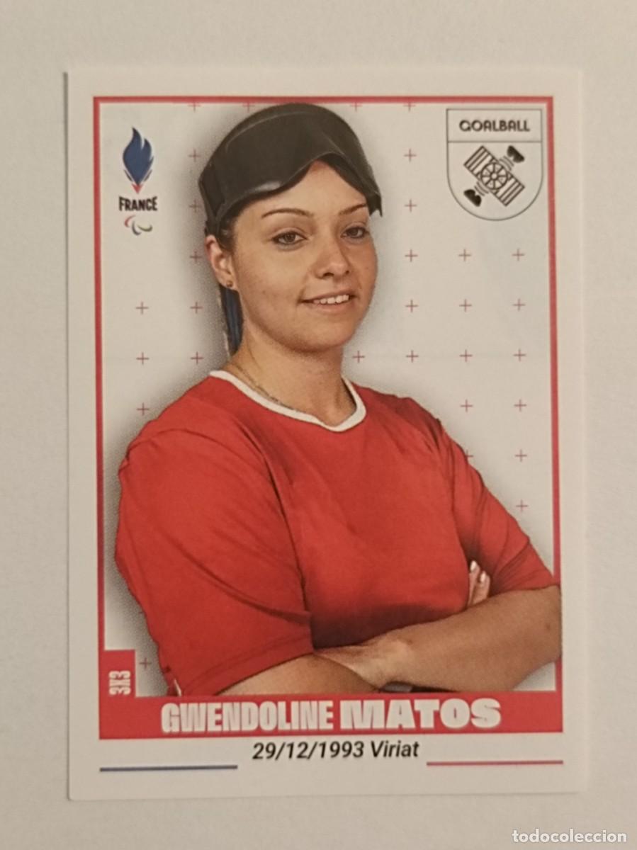 Coleccionismo deportivo: #405 MATOS (GOLBOL) OFICIAL EQUIPO FRANCIA JUEGOS OLIMPICOS PARIS 2024 PANINI