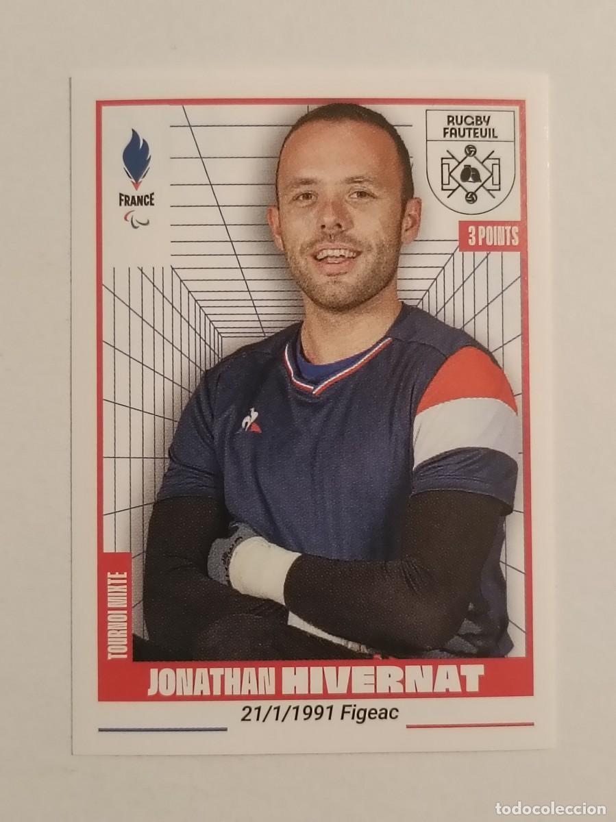 Coleccionismo deportivo: #416 HIVERNAT (RUGBY SILLA DE RUEDAS) OFICIAL EQUIPO FRANCIA JUEGOS OLIMPICOS PARIS 2024 PANINI