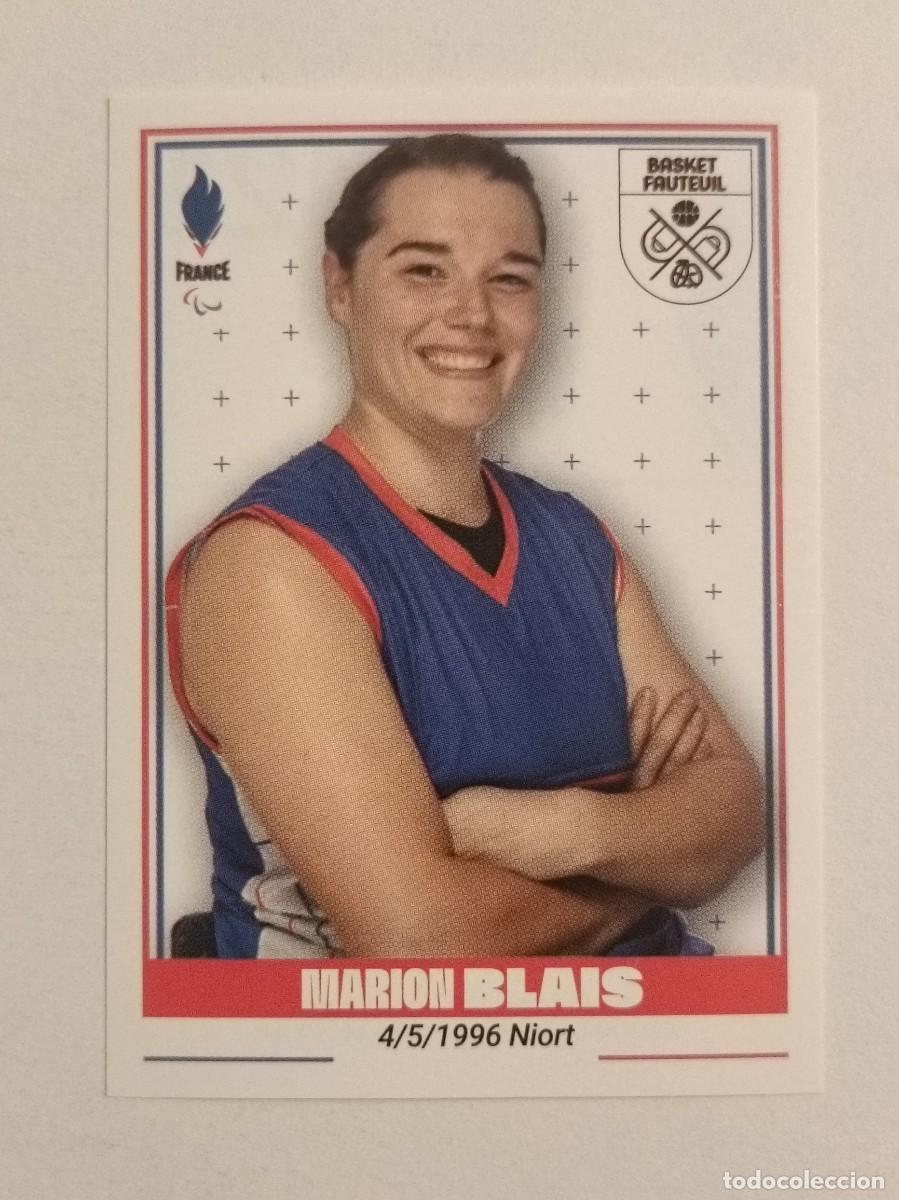 Coleccionismo deportivo: #421 BLAIS (BALONCESTO SILLA DE RUEDAS) OFICIAL EQUIPO FRANCIA JUEGOS OLIMPICOS PARIS 2024 PANINI