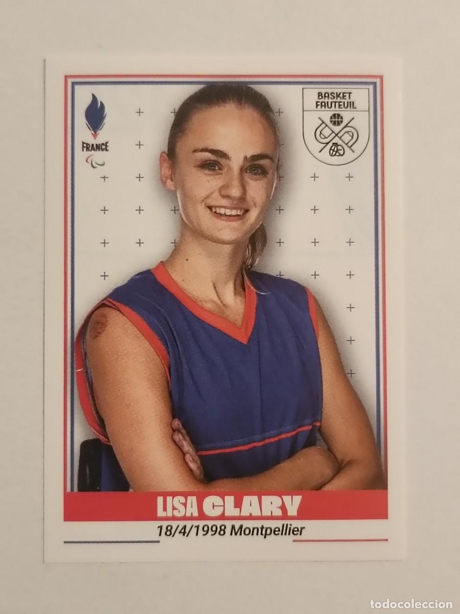 Coleccionismo deportivo: #422 CLARY (BALONCESTO SILLA DE RUEDAS) OFICIAL EQUIPO FRANCIA JUEGOS OLIMPICOS PARIS 2024 PANINI