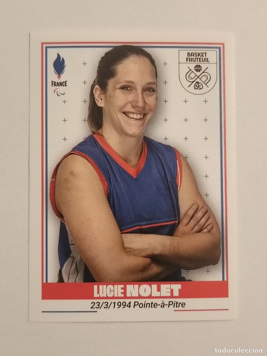 Coleccionismo deportivo: #423 NOLET (BALONCESTO SILLA DE RUEDAS) OFICIAL EQUIPO FRANCIA JUEGOS OLIMPICOS PARIS 2024 PANINI