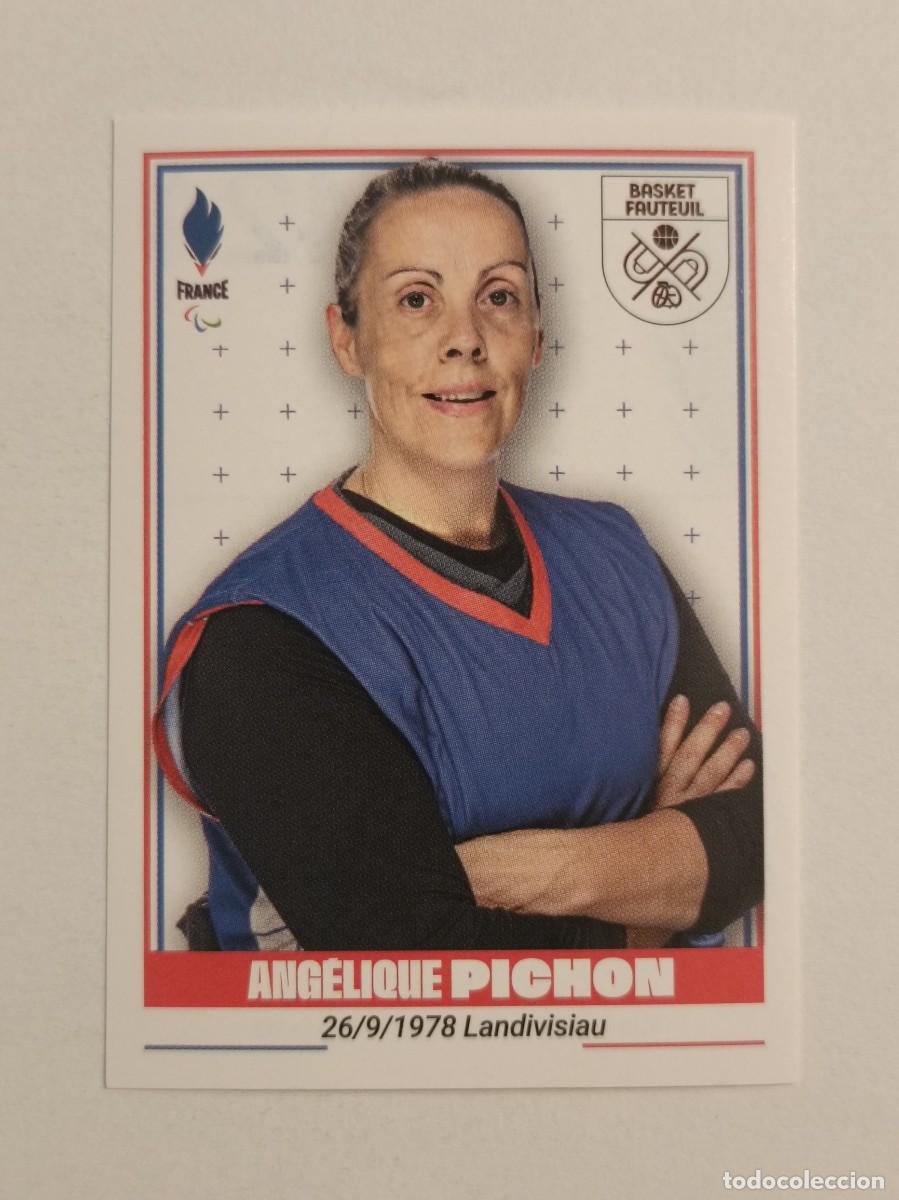 Coleccionismo deportivo: #424 PICHON (BALONCESTO SILLA DE RUEDAS) OFICIAL EQUIPO FRANCIA JUEGOS OLIMPICOS PARIS 2024 PANINI
