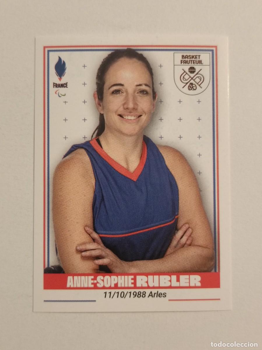 Coleccionismo deportivo: #425 RUBLER (BALONCESTO SILLA DE RUEDAS) OFICIAL EQUIPO FRANCIA JUEGOS OLIMPICOS PARIS 2024 PANINI