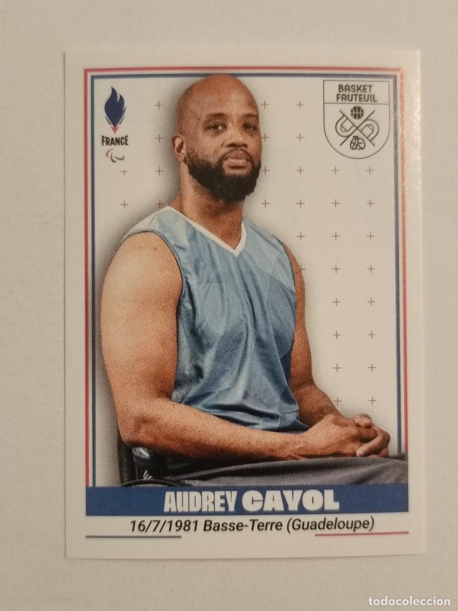 Coleccionismo deportivo: #428 CAYOL (BALONCESTO SILLA DE RUEDAS) OFICIAL EQUIPO FRANCIA JUEGOS OLIMPICOS PARIS 2024 PANINI