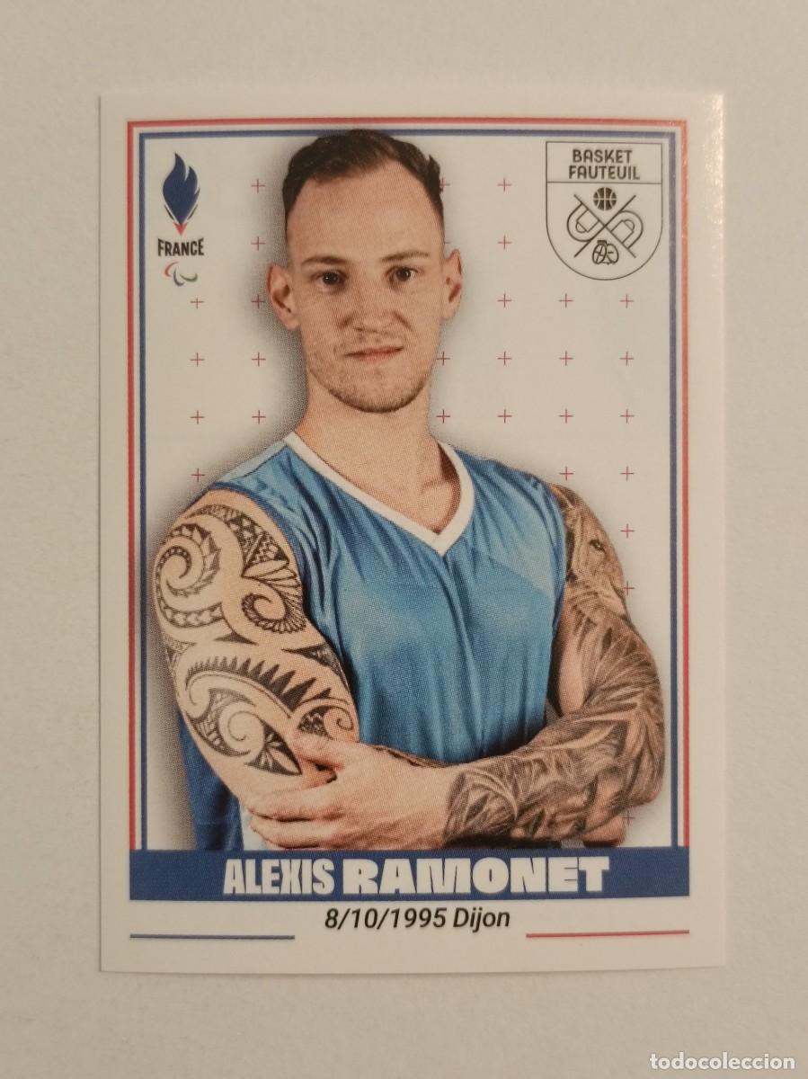 Coleccionismo deportivo: #432 RAMONET (BALONCESTO SILLA DE RUEDAS) OFICIAL EQUIPO FRANCIA JUEGOS OLIMPICOS PARIS 2024 PANINI