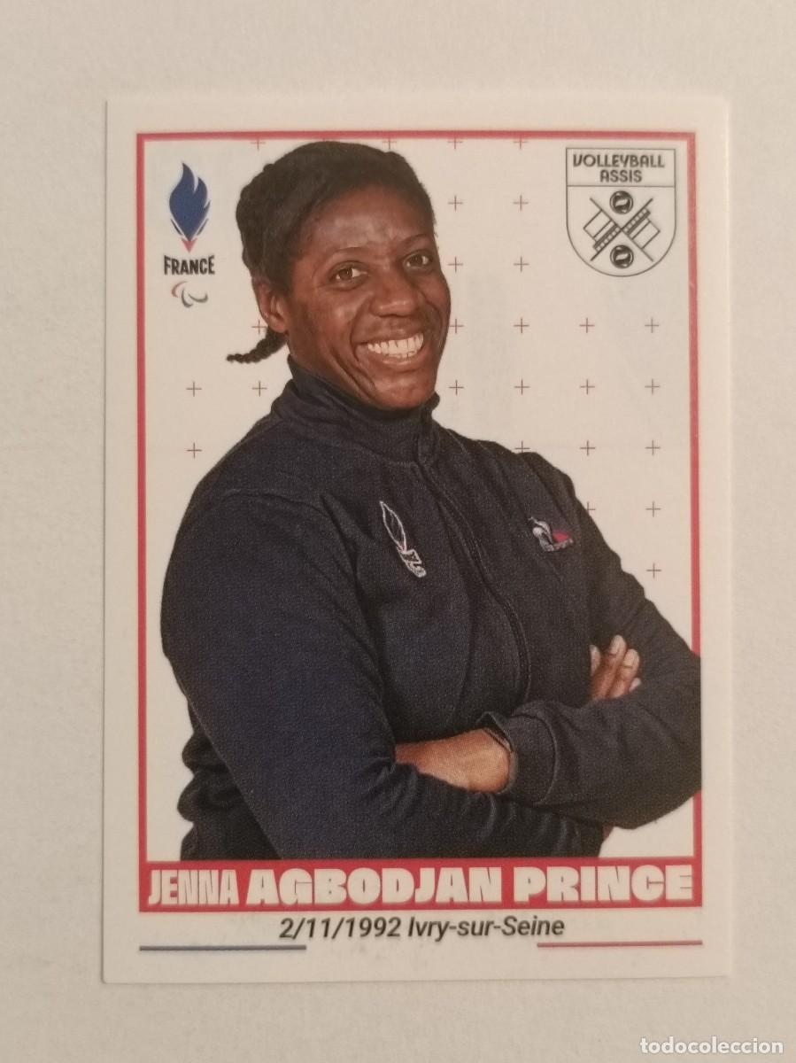 Coleccionismo deportivo: #433 AGBODJAN PRINCE (VOLEIBOL SENTADO) OFICIAL EQUIPO FRANCIA JUEGOS OLIMPICOS PARIS 2024 PANINI