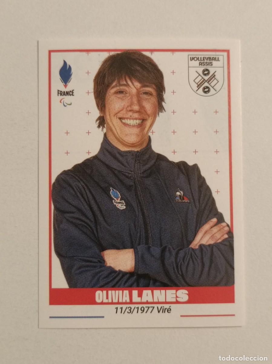 Coleccionismo deportivo: #435 LANES (VOLEIBOL SENTADO) OFICIAL EQUIPO FRANCIA JUEGOS OLIMPICOS PARIS 2024 PANINI