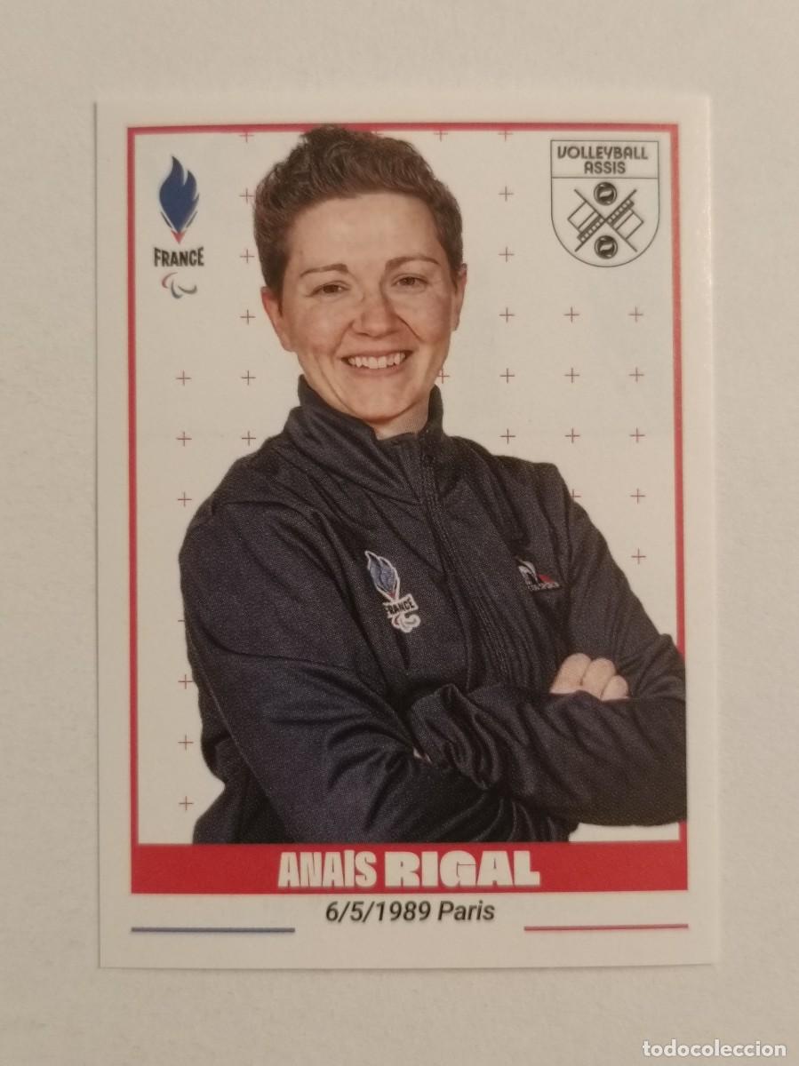 Coleccionismo deportivo: #437 RIGAL (VOLEIBOL SENTADO) OFICIAL EQUIPO FRANCIA JUEGOS OLIMPICOS PARIS 2024 PANINI