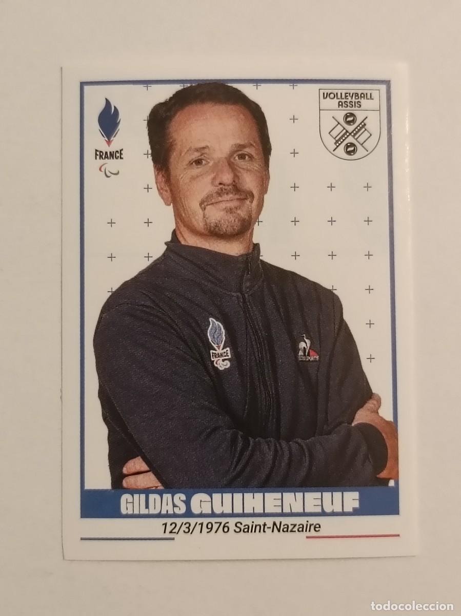 Coleccionismo deportivo: #438 GUIHENEUF (VOLEIBOL SENTADO) OFICIAL EQUIPO FRANCIA JUEGOS OLIMPICOS PARIS 2024 PANINI