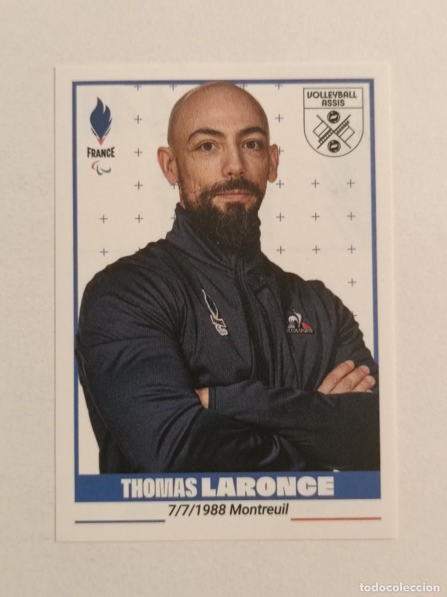 Coleccionismo deportivo: #441 LARONCE (VOLEIBOL SENTADO) OFICIAL EQUIPO FRANCIA JUEGOS OLIMPICOS PARIS 2024 PANINI