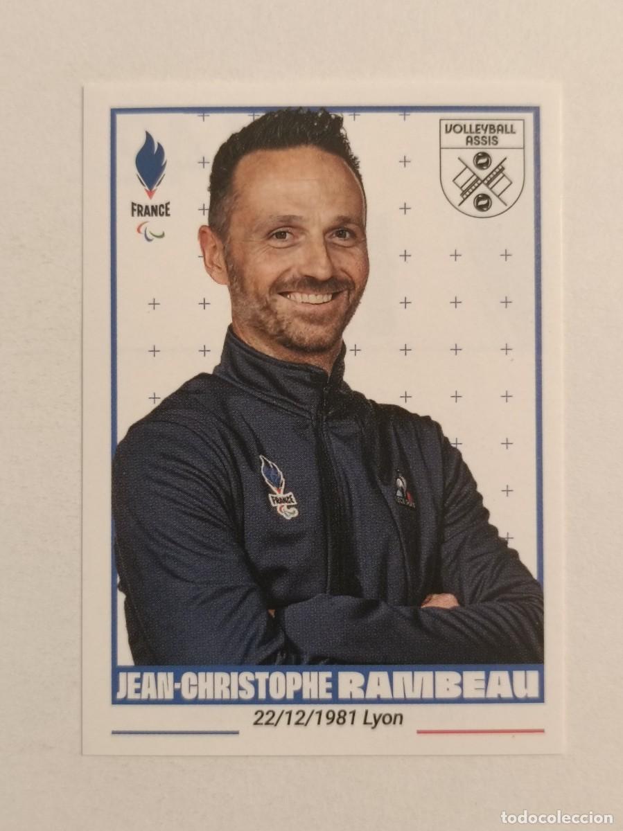 Coleccionismo deportivo: #442 RAMBEAU (VOLEIBOL SENTADO) OFICIAL EQUIPO FRANCIA JUEGOS OLIMPICOS PARIS 2024 PANINI