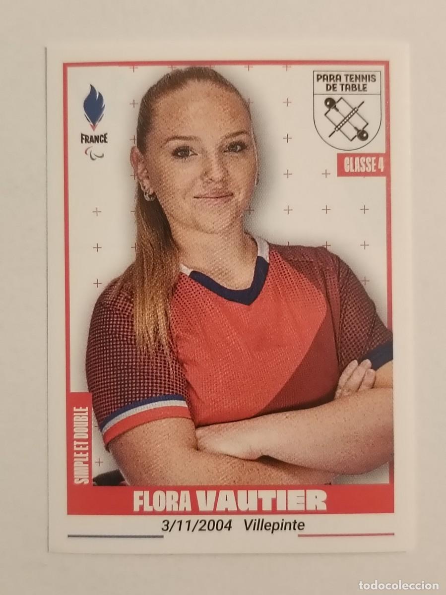 Coleccionismo deportivo: #447 VAUTIER (PARAOL. TENIS DE MESA) OFICIAL EQUIPO FRANCIA JUEGOS OLIMPICOS PARIS 2024 PANINI