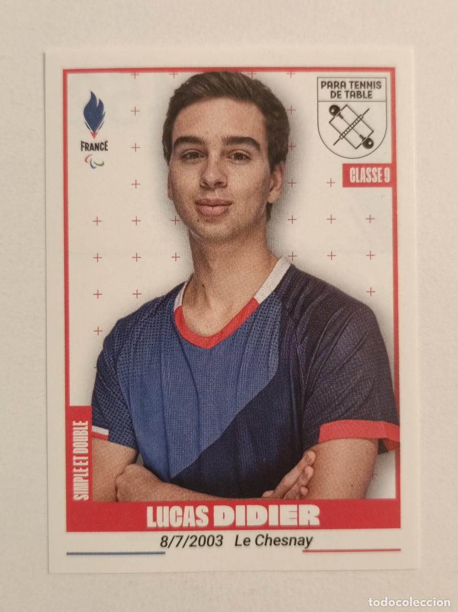 Sports collectibles: #452 DIDIER (PARAOL. TENIS DE MESA) OFICIAL EQUIPO FRANCIA JUEGOS OLIMPICOS PARIS 2024 PANINI