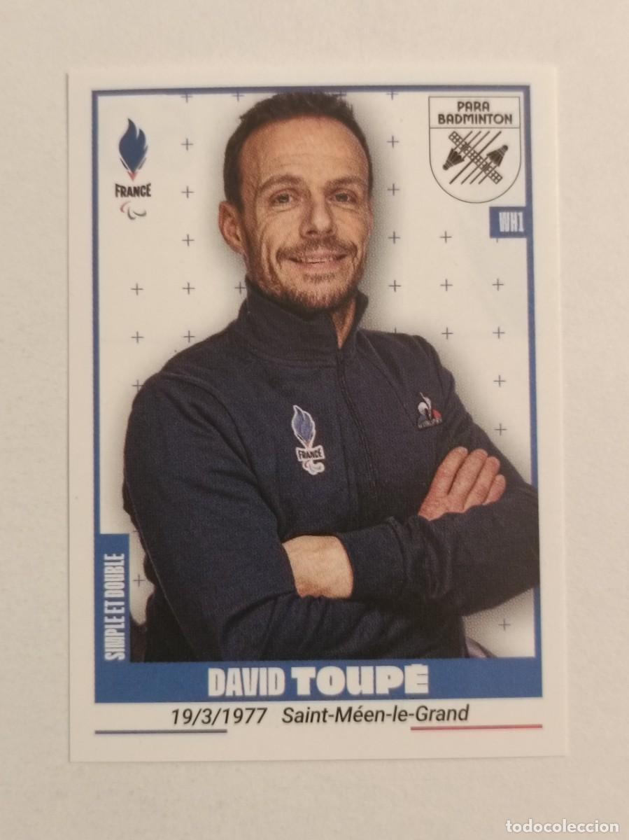 Coleccionismo deportivo: #460 TOUPE (PARAOL. BADMINTON) OFICIAL EQUIPO FRANCIA JUEGOS OLIMPICOS PARIS 2024 PANINI
