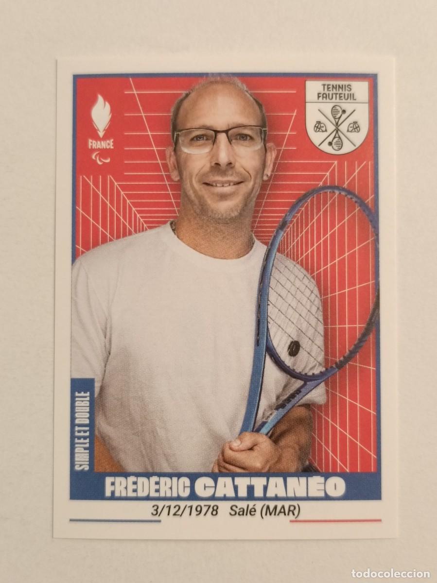 Coleccionismo deportivo: #463 CATTANEO (TENIS SILLA DE RUEDAS) OFICIAL EQUIPO FRANCIA JUEGOS OLIMPICOS PARIS 2024 PANINI