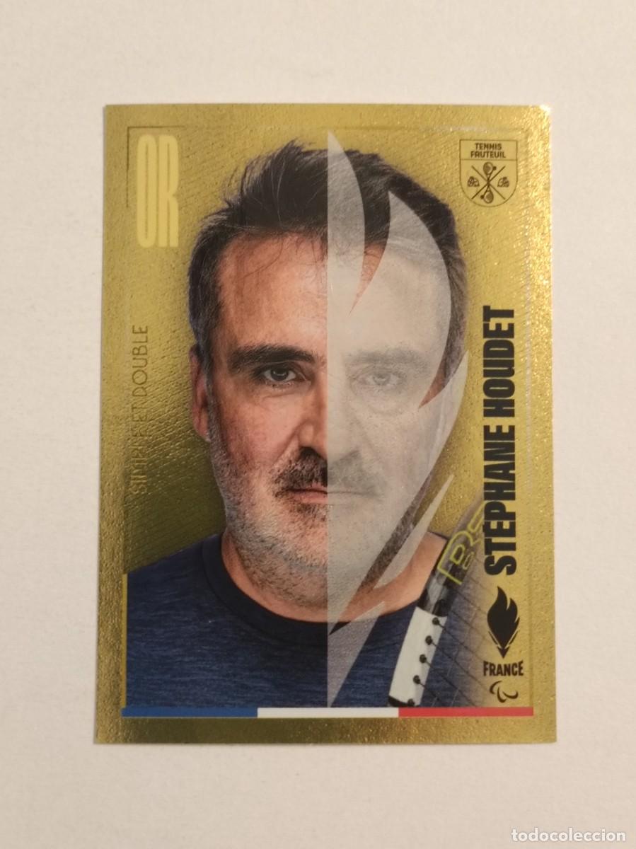 Coleccionismo deportivo: #464 HOUDET (TENIS SILLA DE RUEDAS) OFICIAL EQUIPO FRANCIA JUEGOS OLIMPICOS PARIS 2024 PANINI