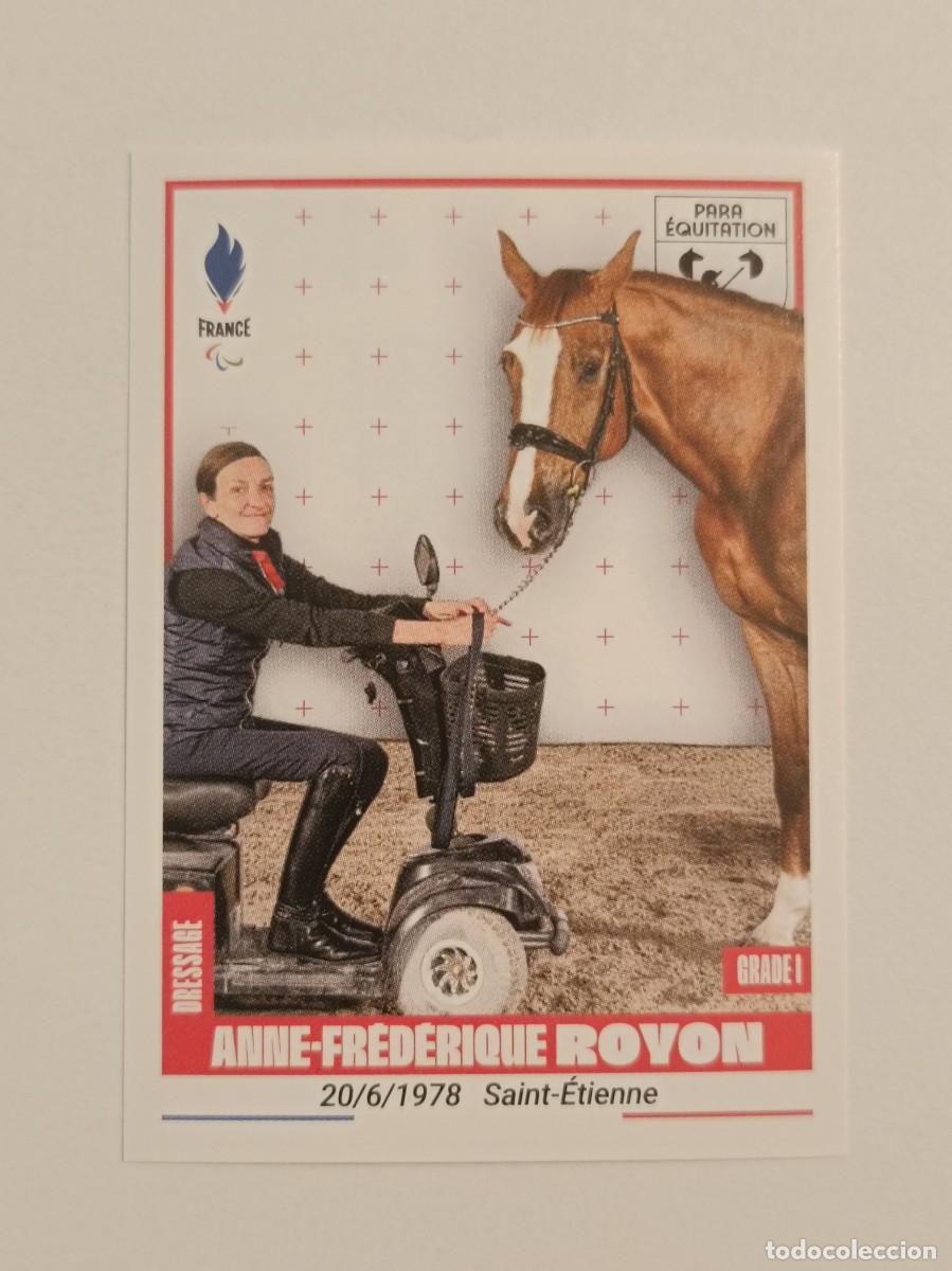 Coleccionismo deportivo: #465 ROYON (PARAOLIM. EQUITACION) OFICIAL EQUIPO FRANCIA JUEGOS OLIMPICOS PARIS 2024 PANINI